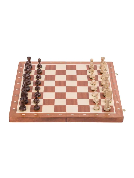 Schach Turnier Nr. 5 - Mahagoni