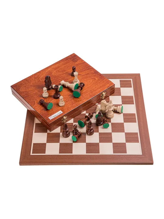 Profi Chess Set No 5 - Mahogany Lux