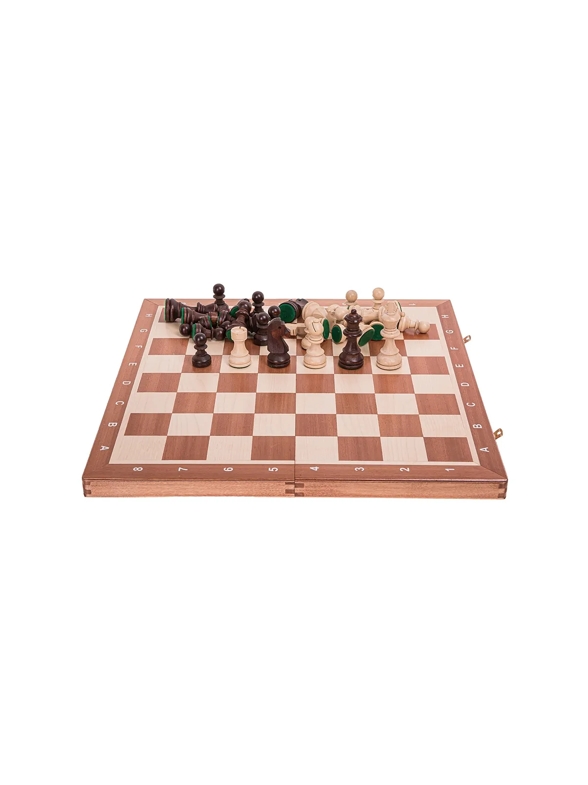 Schach Turnier Nr. 5 - Mahagoni WW
