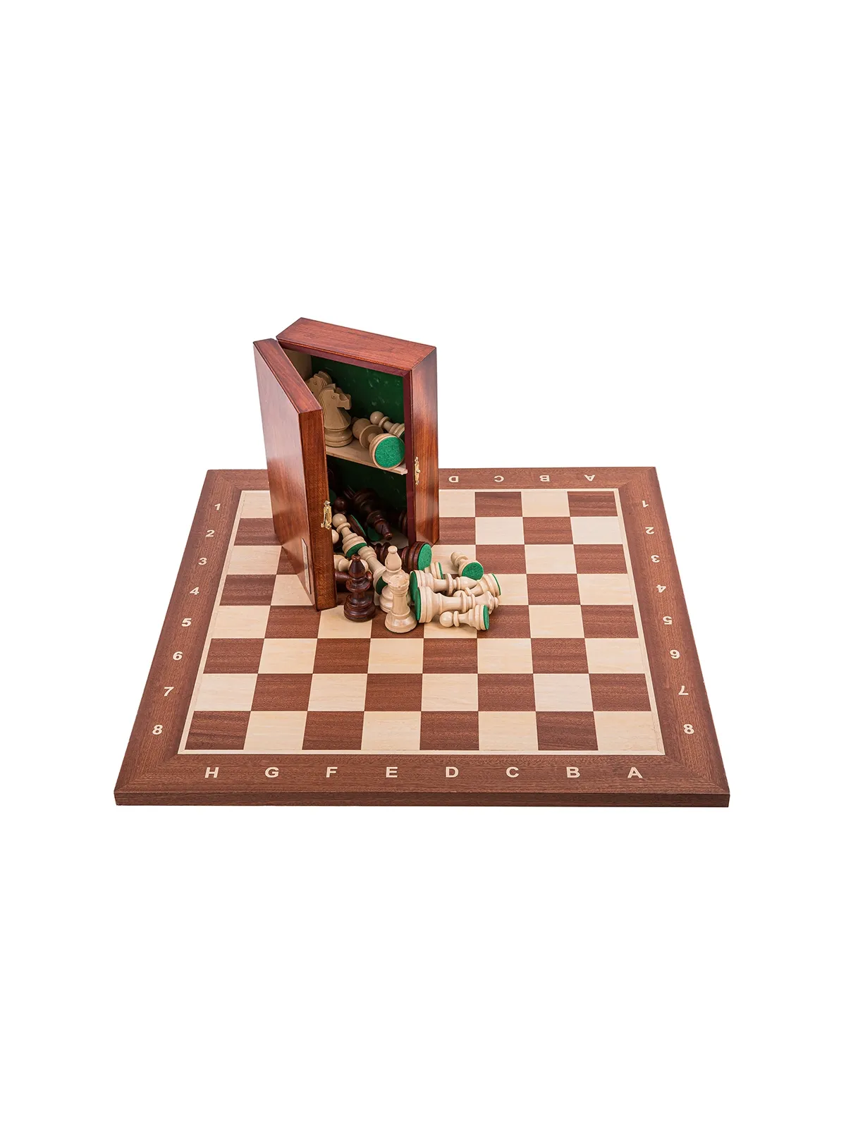 Profi Chess Set No 6 - Mahogany