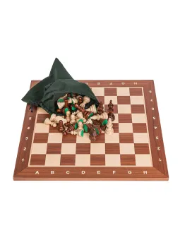 Profi Chess Set No 5 - Mahogany