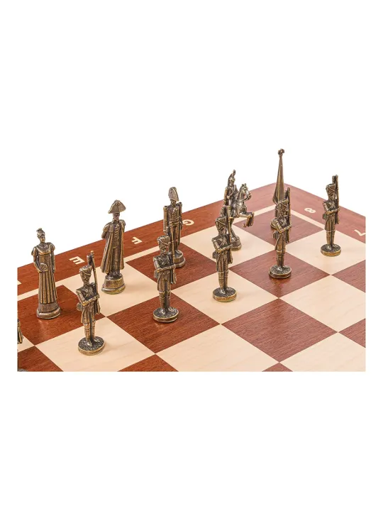 Schach Französisch - Metal Lux