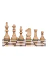 Schachfiguren - Staunton 5 + Koffer Lux