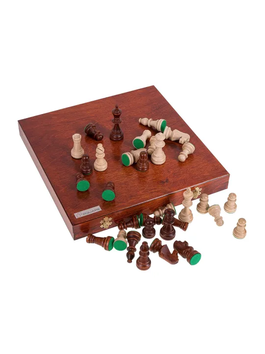 Chess Pieces Staunton 6 + Case Lux