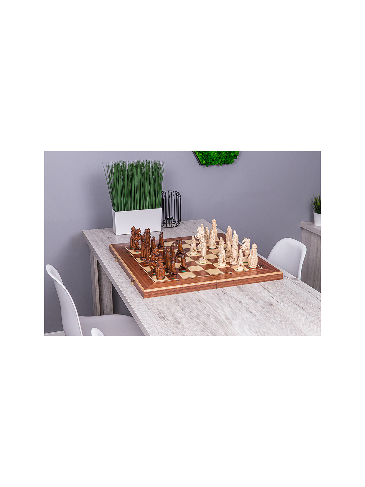 Chess DANUBE - Mahogany- Online Chess Shop -  sklep-szachy.mom
