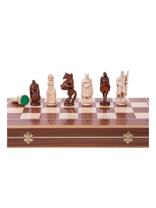 Chess DANUBE - Mahogany- Online Chess Shop -  sklep-szachy.mom
