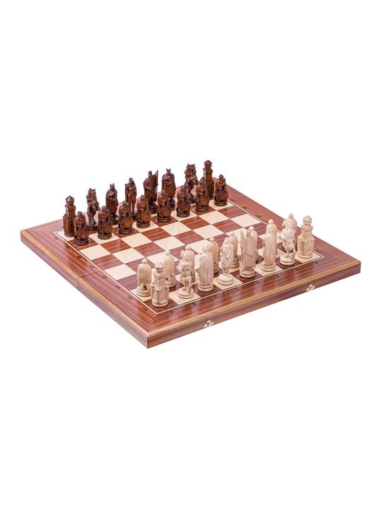 Schach DONAU - Mahagoni - Online Schach Shop - sklep-szachy.mom