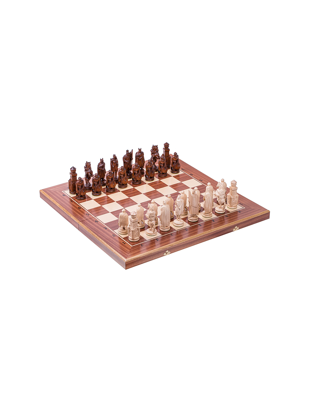 Chess DANUBE - Mahogany- Online Chess Shop -  sklep-szachy.mom