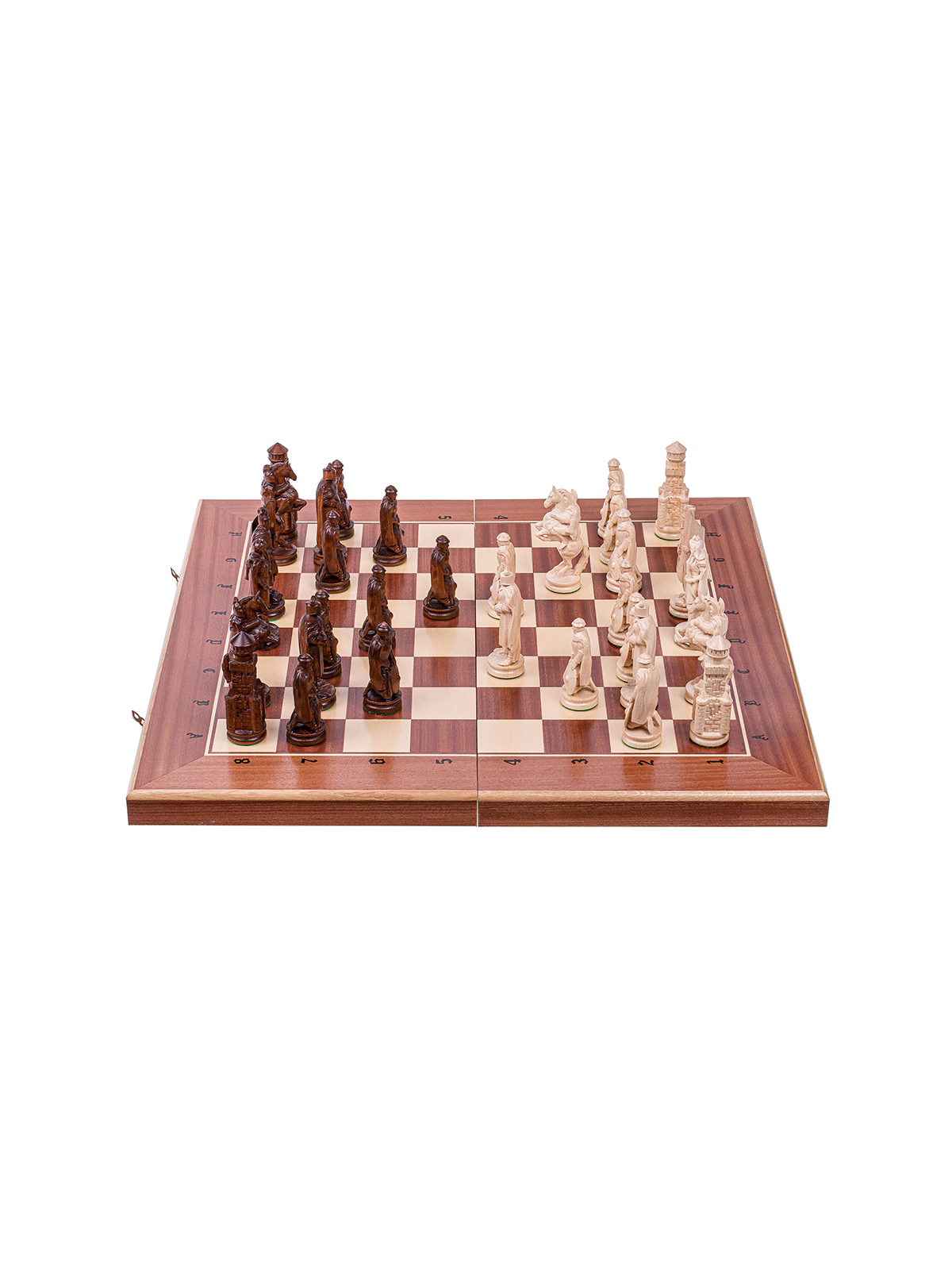 Schach DONAU - Mahagoni - Online Schach Shop - sklep-szachy.mom