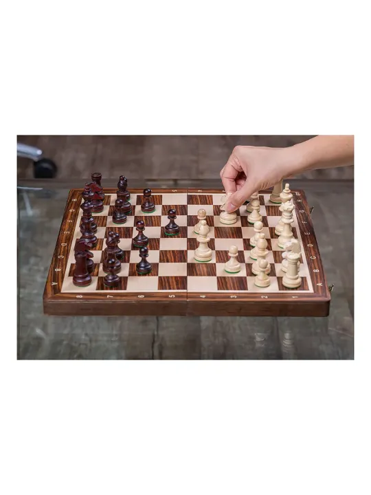 Schach Turnier Nr. 4 - Palisander - Schach Shop - sklep-szachy.mom