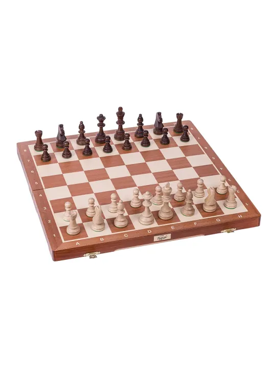 Schach Turnier Nr. 6 - Mahagoni Exlusiv- Schach Shop - sklep-szachy.mom