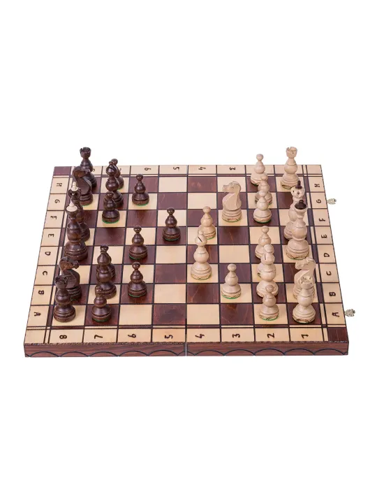 Schach aus Holz LEGATE - Online Schach Shop - sklep-szachy.mom
