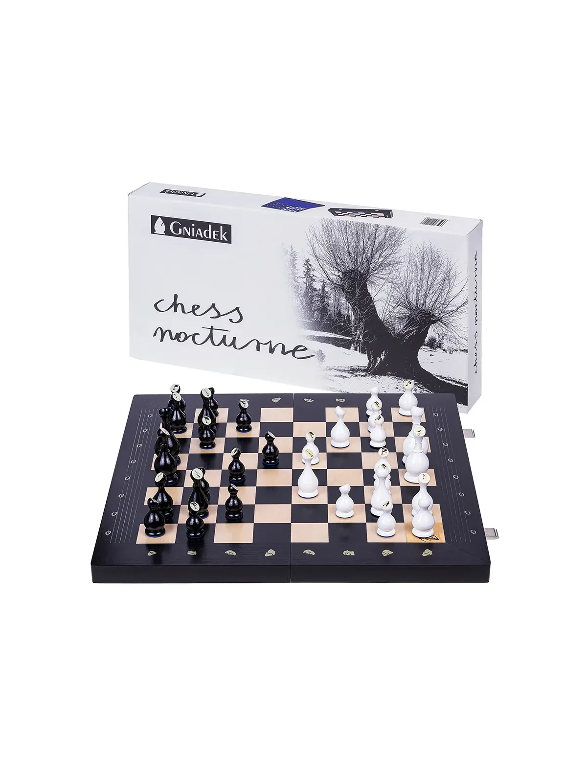 Wooden Chess Nocturne by Chopin - Online Chess Shop -  sklep-szachy.mom
