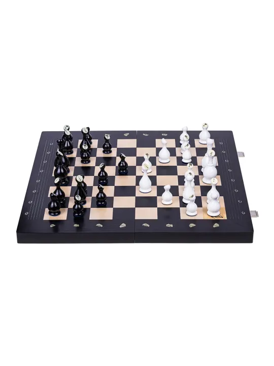 Wooden Chess Nocturne by Chopin - Online Chess Shop -  sklep-szachy.mom