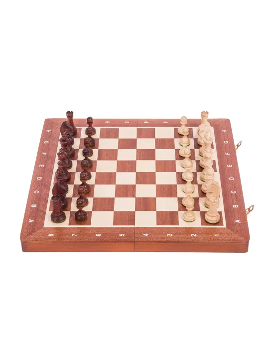 Schachspiel - Staunton Nr. 3 - Mahagoni - Schach Shop  sklep-szachy.mom