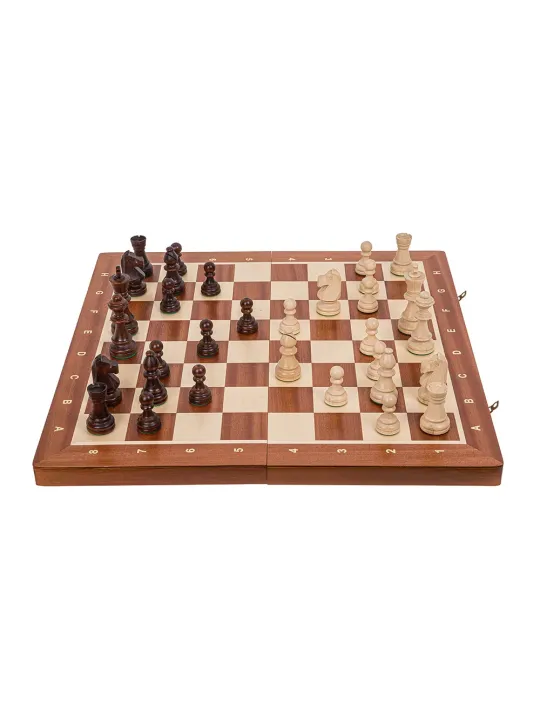 Schach Turnier Nr. 5 - Mahagoni - Online Schach Shop - sklep-szachy.mom