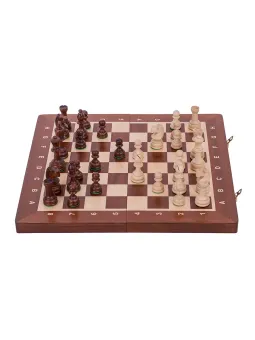 Schach Turnier Nr. 4 - Mahagoni - Online Schach Shop - sklep-szachy.mom