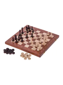 Schach + Dame - L - Online Schach Shop - sklep-szachy.mom