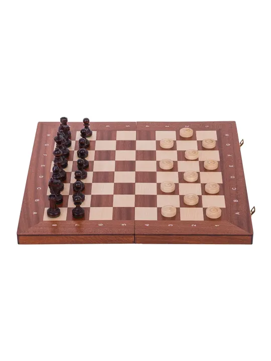 Schach + Dame - L - Online Schach Shop - sklep-szachy.mom