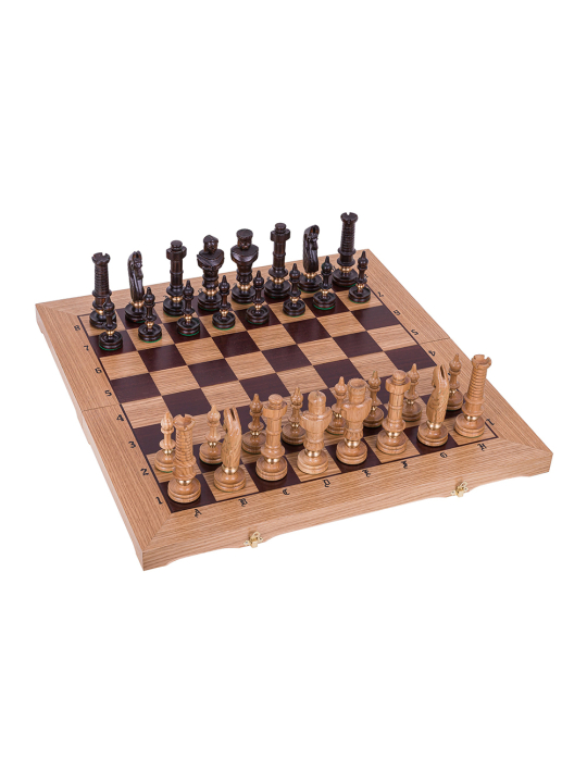 Schach Royal Lux - Eiche - Online Schach Shop - sklep-szachy.mom