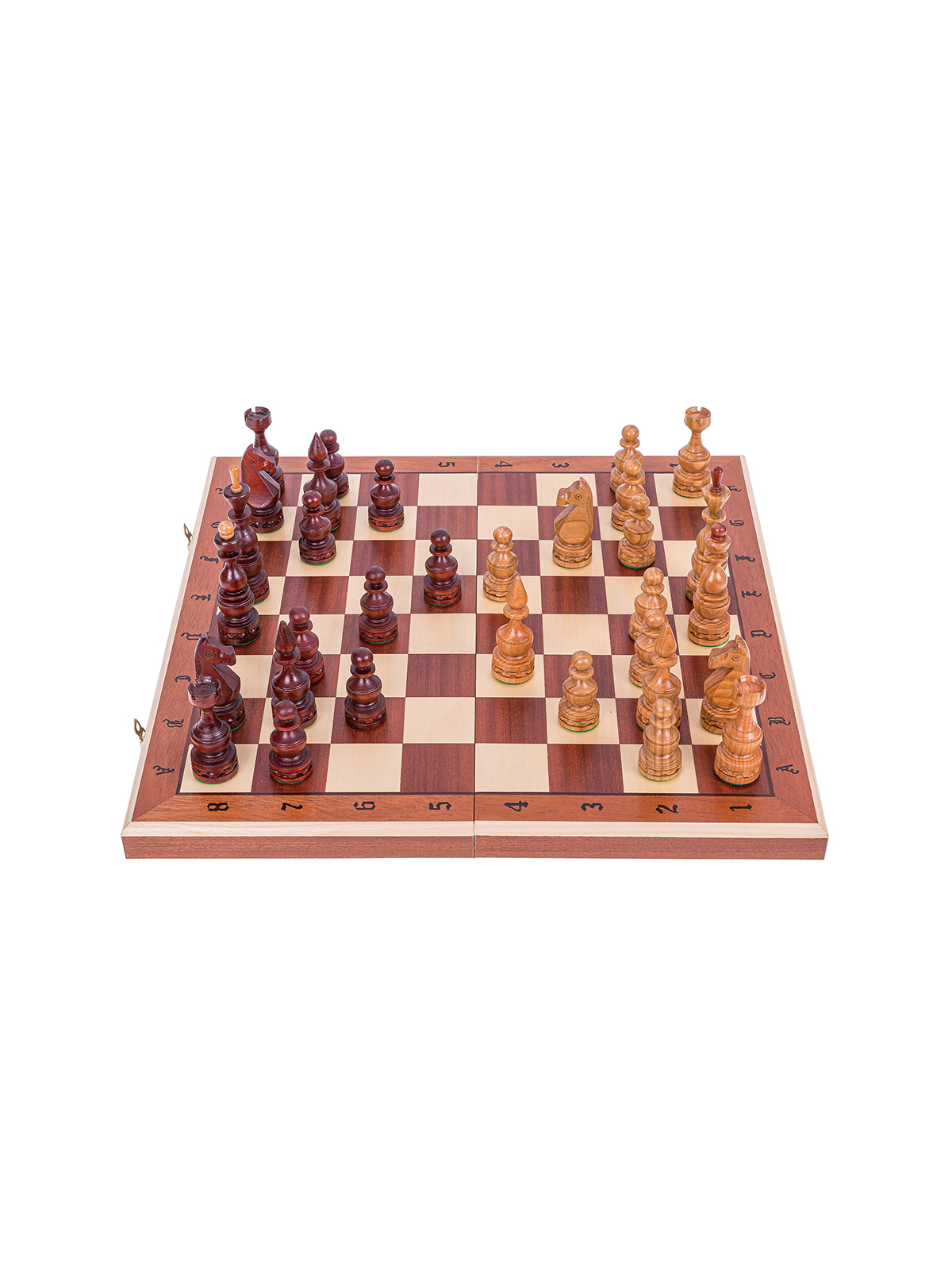 Schach Mosel - Mahagoni - Online Schach Shop - sklep-szachy.mom