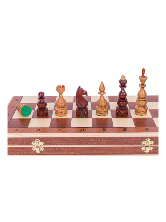 Schach Mosel - Mahagoni - Online Schach Shop - sklep-szachy.mom