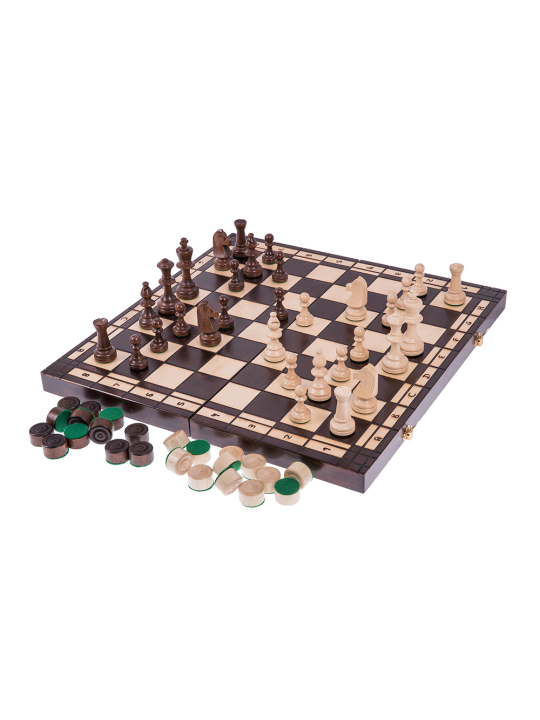 Chess + Checkers - XL - Online Chess Shop -  sklep-szachy.mom
