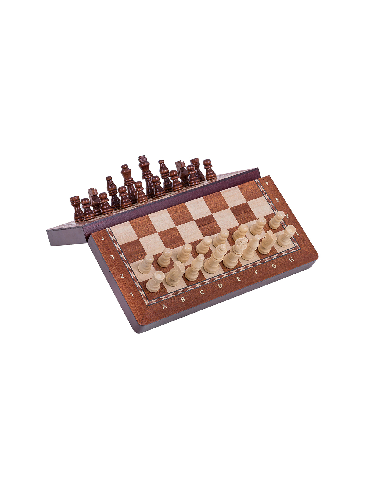 Chess Magnetic 290 - Mahogany - sklep-szachy.mom