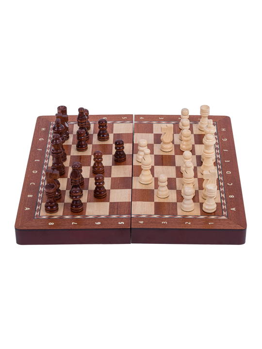 Chess Magnetic 290 - Mahogany - sklep-szachy.mom