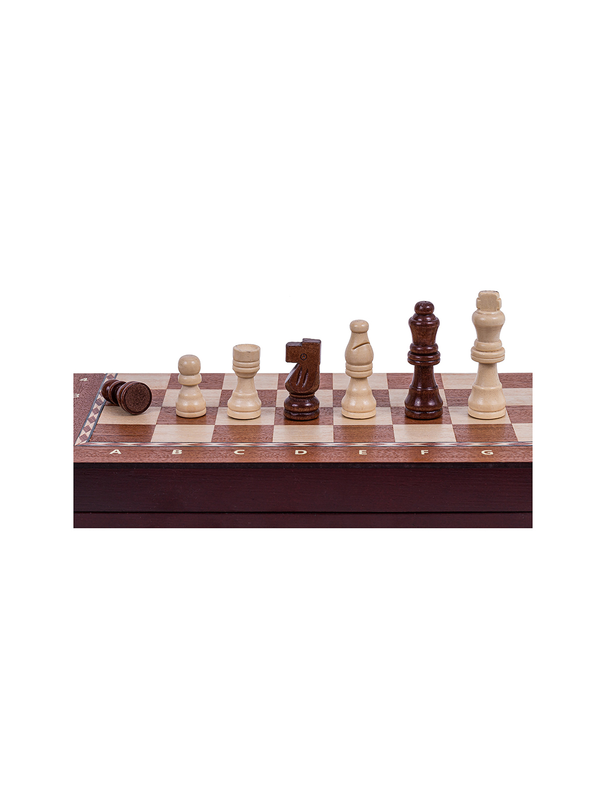 Chess Magnetic 290 - Mahogany - sklep-szachy.mom
