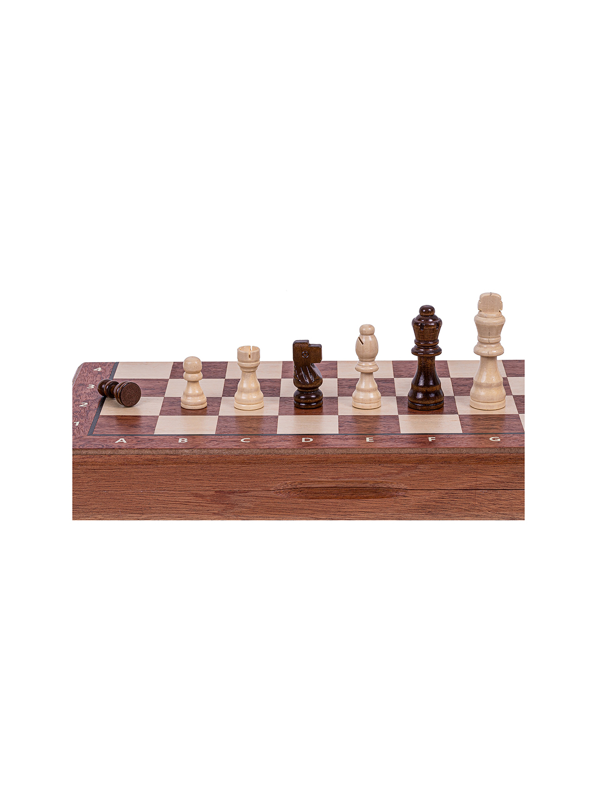 Chess Magnetic - Mahogany 380 - sklep-szachy.mom