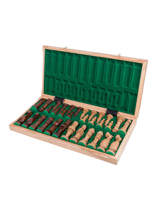 Schach Spanien - Eiche - Online Schach Shop - sklep-szachy.mom