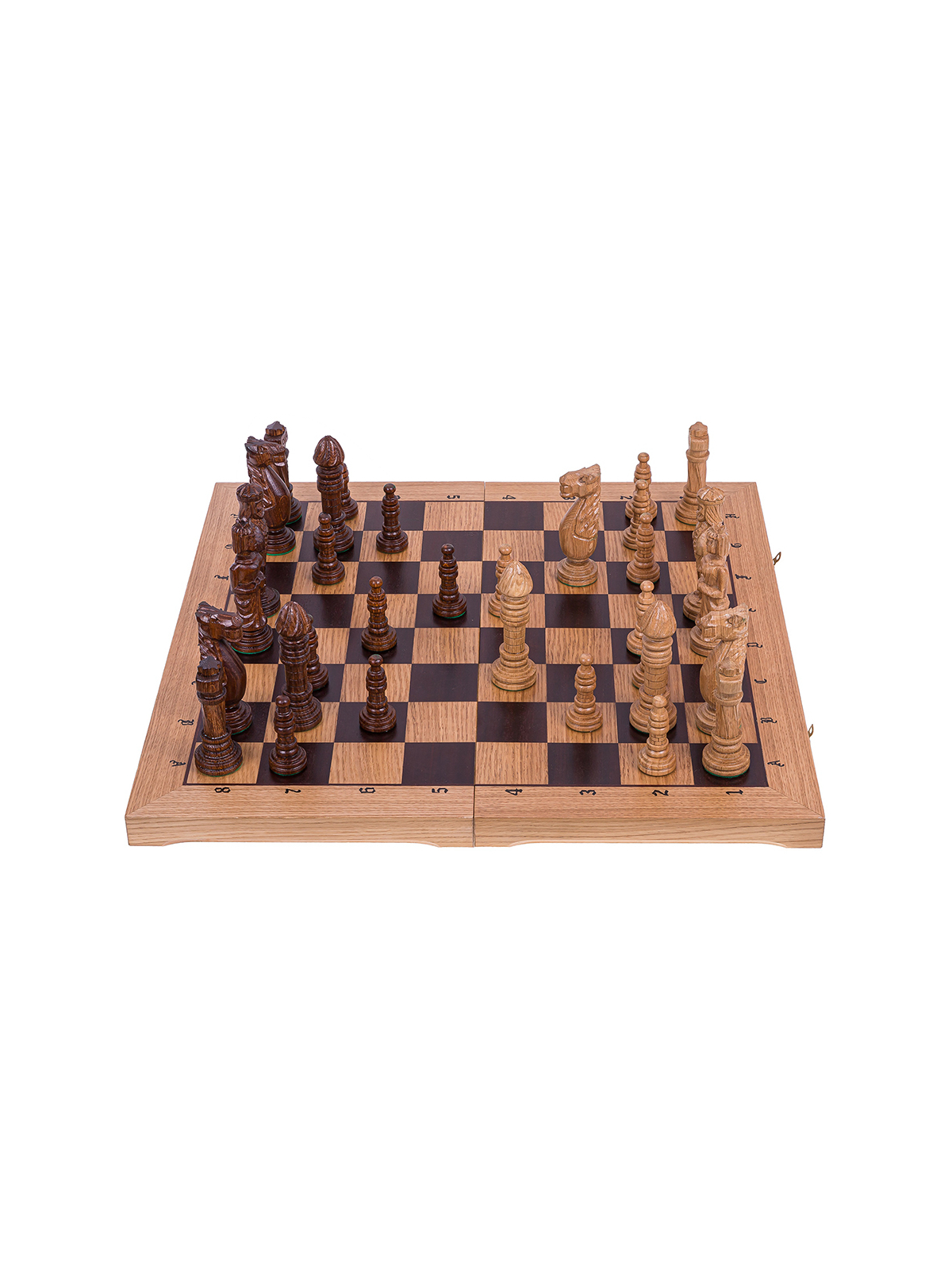 Schach Spanien - Eiche - Online Schach Shop - sklep-szachy.mom