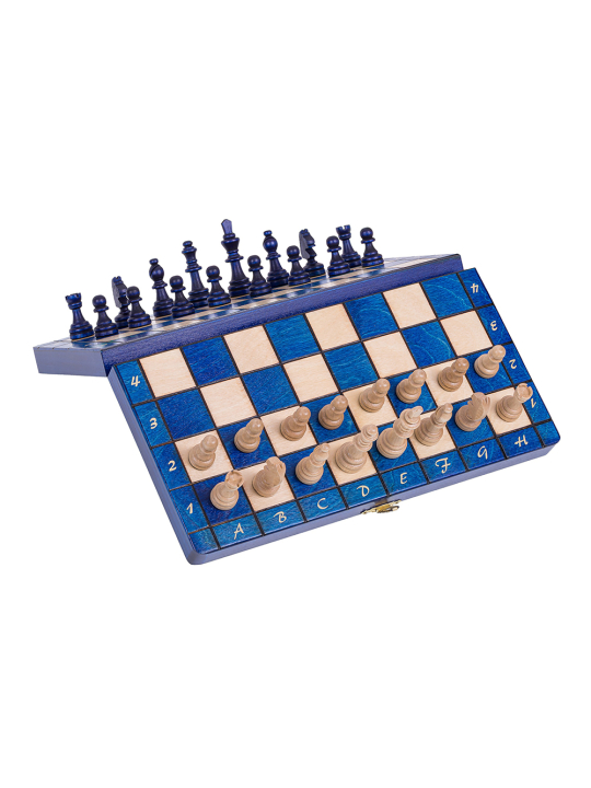 Chess Magnetic - 280  Blue - Online Chess Shop -  sklep-szachy.mom
