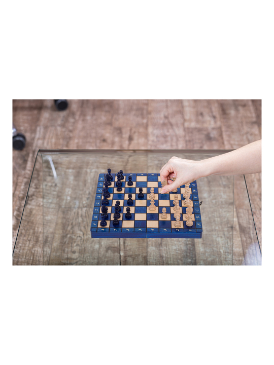 Chess Magnetic - 280  Blue - Online Chess Shop -  sklep-szachy.mom