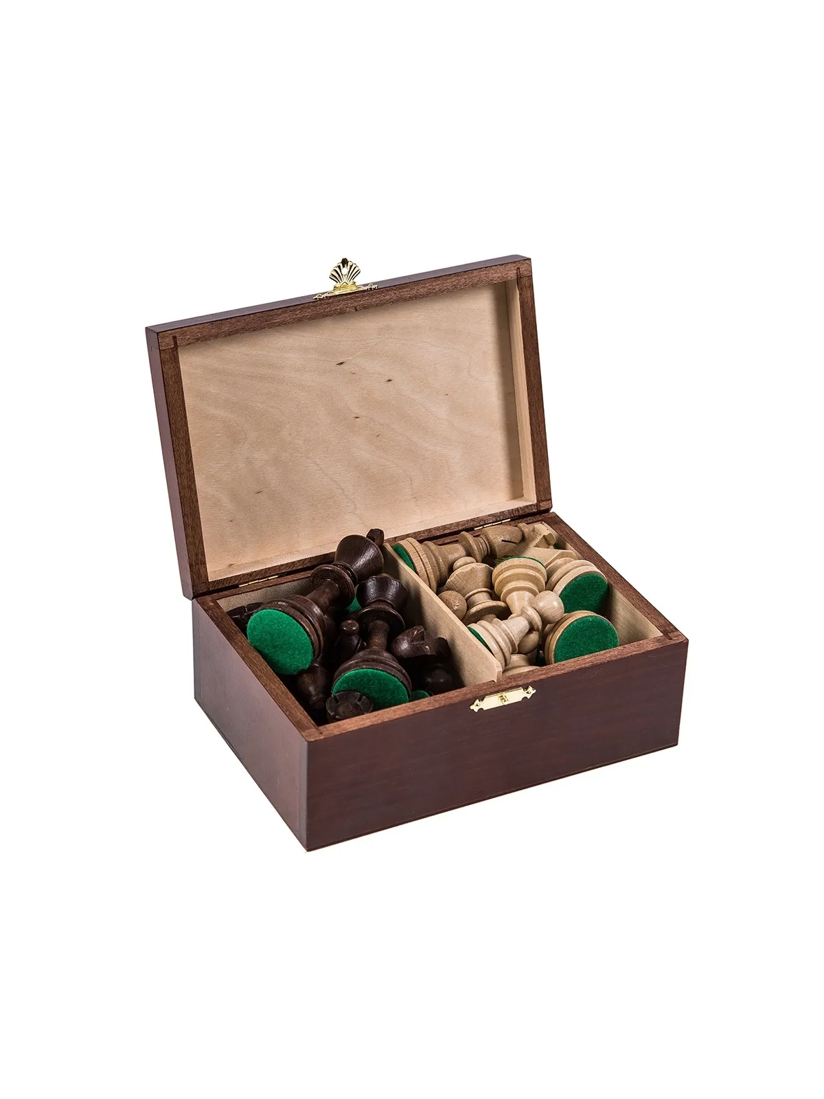 Profi Chess Set No 6 - Mahogany