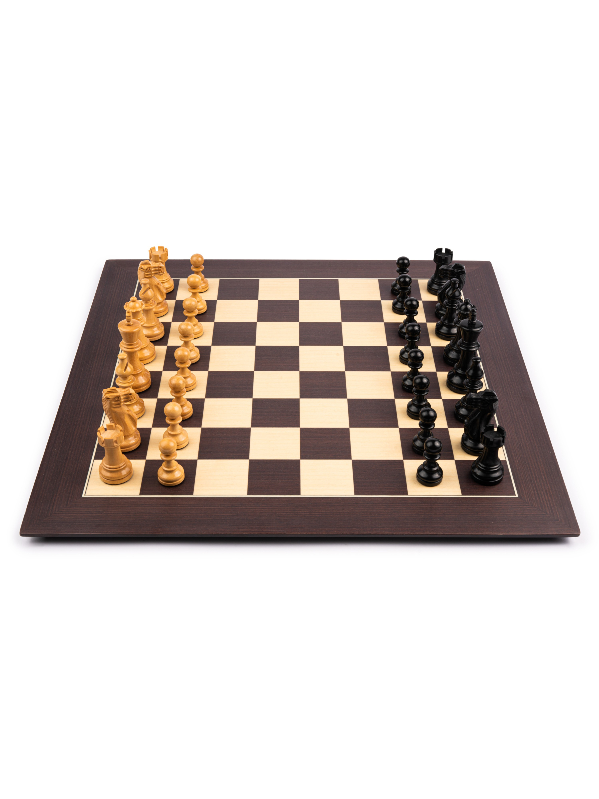 Wenge Barcelona Deluxe - Chess Set - Chess Shop - sklep-szachy.mom