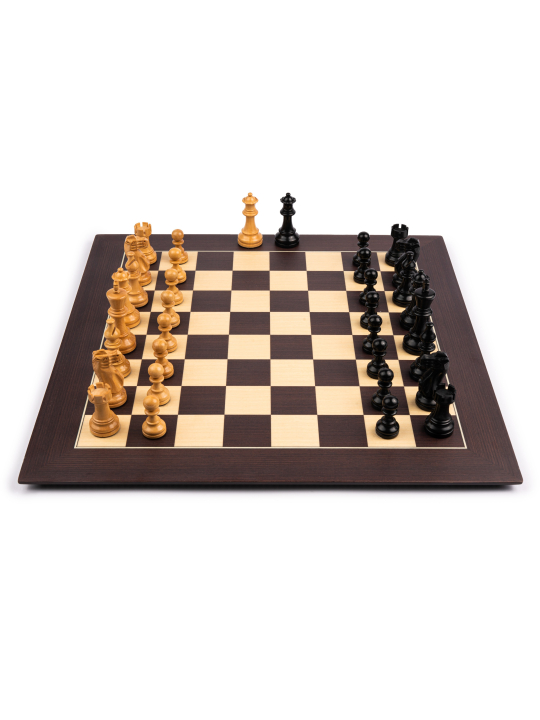 Wenge Barcelona Deluxe - Chess Set - Chess Shop - sklep-szachy.mom