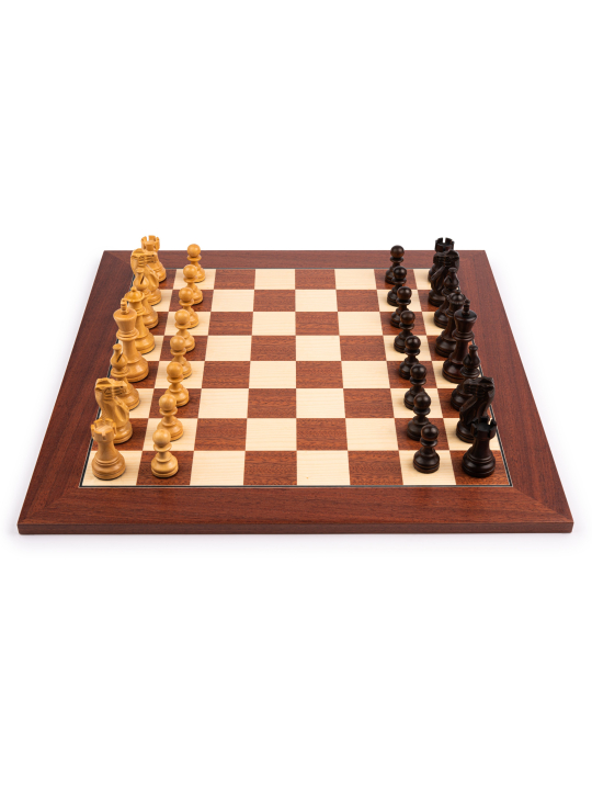Mahagoni Deluxe - Schach Set - Schach Shop  sklep-szachy.mom