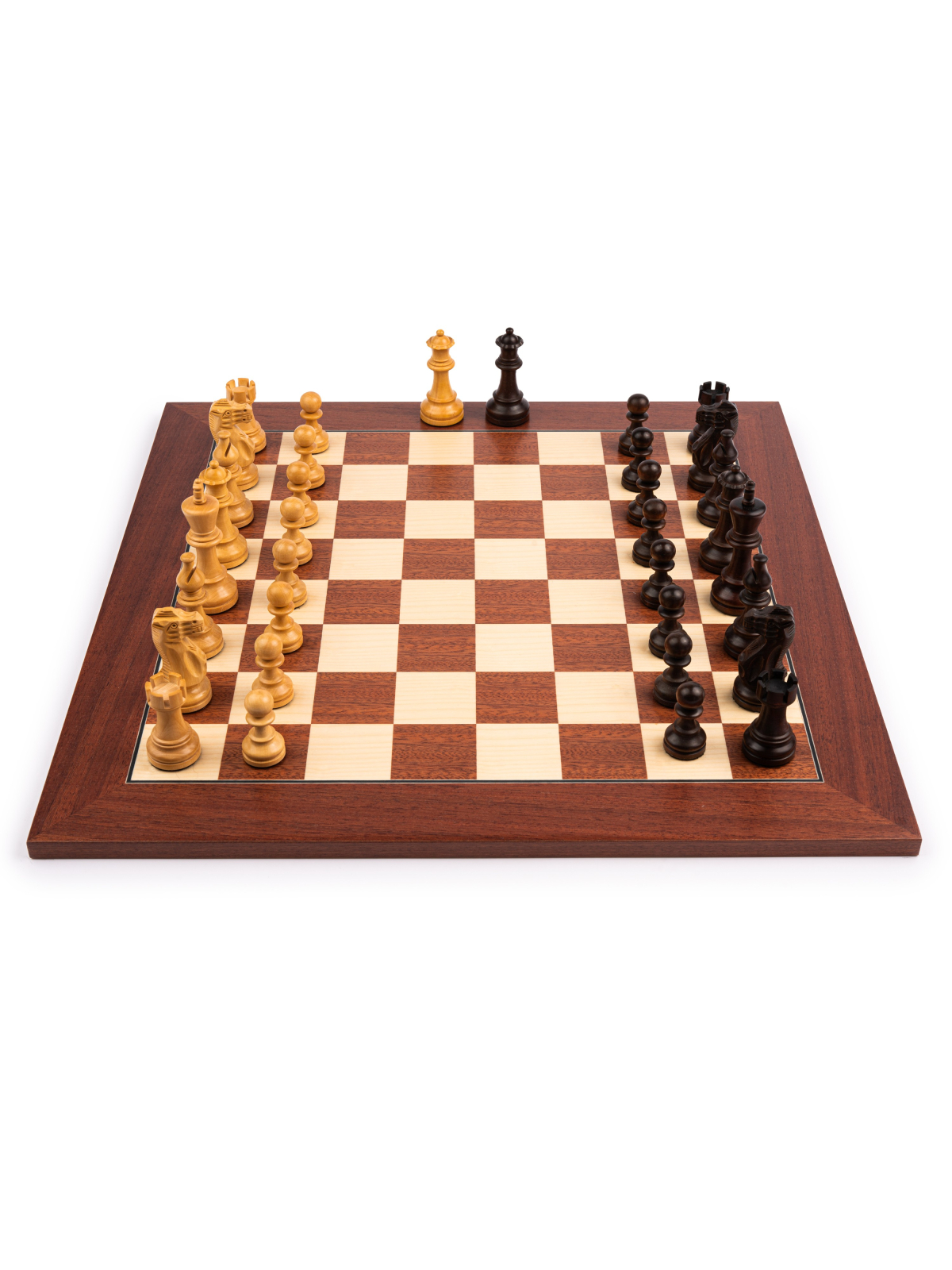 Mahagoni Deluxe - Schach Set - Schach Shop  sklep-szachy.mom