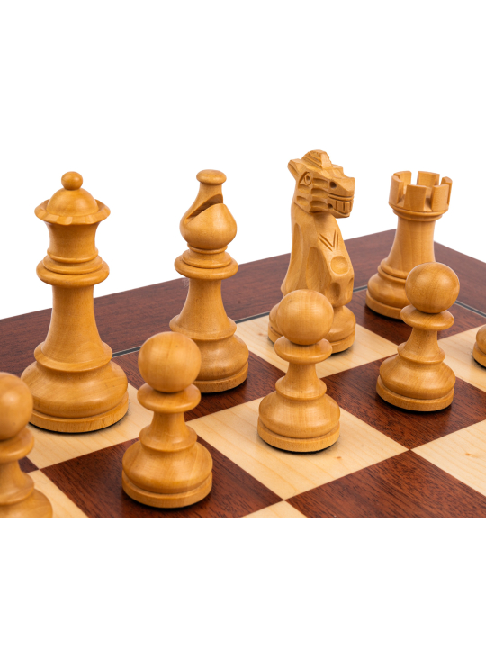 Mahagoni Deluxe - Schach Set - Schach Shop  sklep-szachy.mom