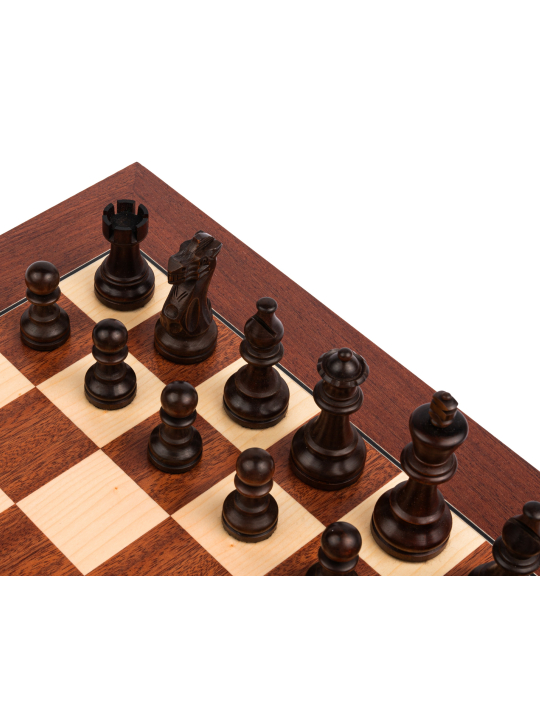 Mahagoni Deluxe - Schach Set - Schach Shop  sklep-szachy.mom