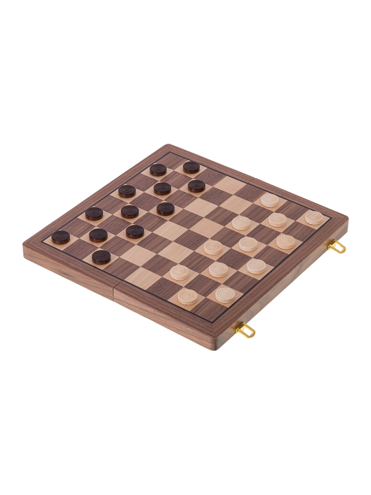 Schach Dame Magnetisch 380 - Nuss - sklep-szachy.mom