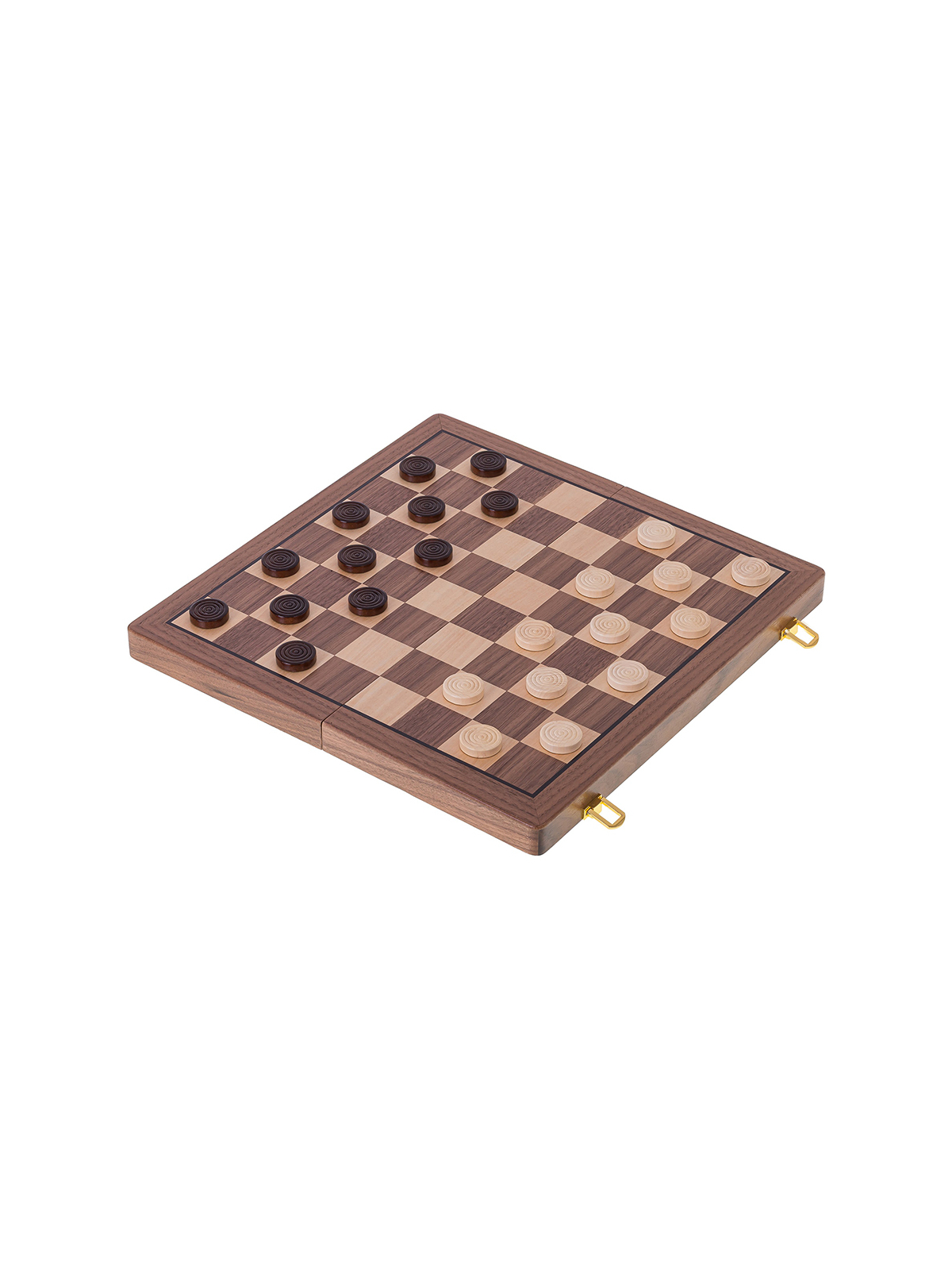 Schach Dame Magnetisch 380 - Nuss - sklep-szachy.mom