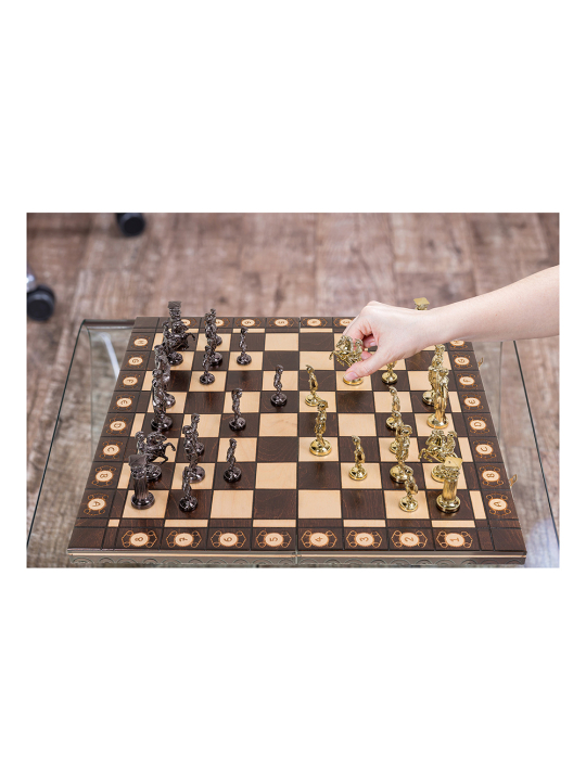 Chess Roman - Gold Edition - Online Chess Shop - sklep-szachy.mom