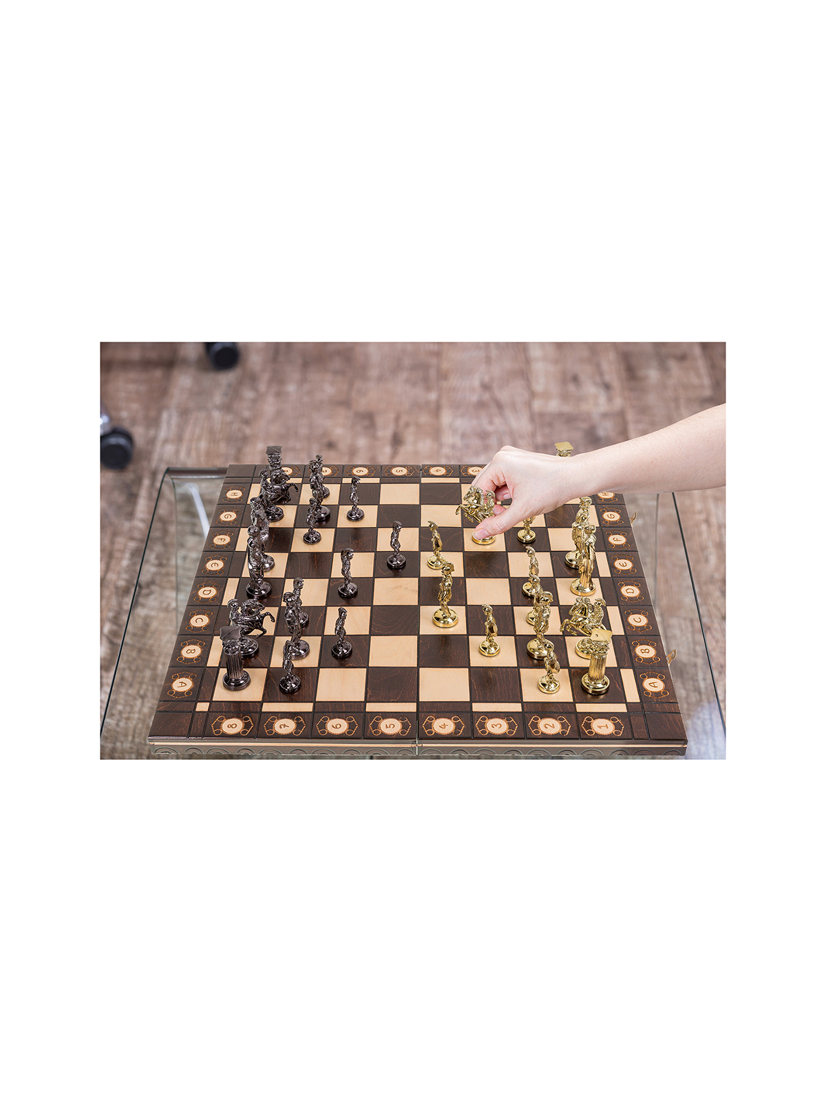 Chess Roman - Gold Edition - Online Chess Shop - sklep-szachy.mom