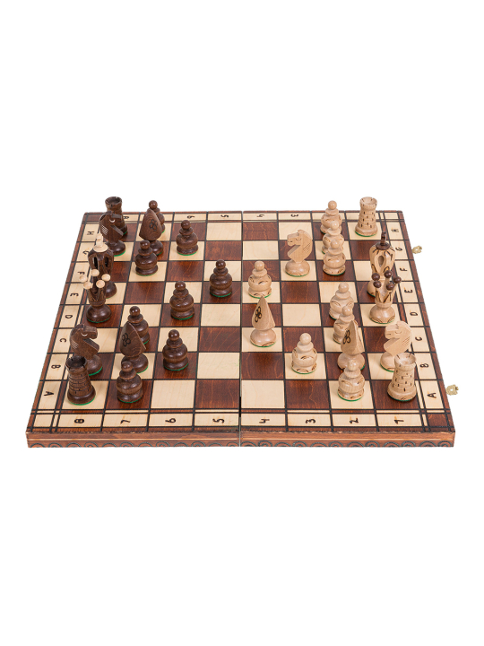 Szachy Drewniane ROYAL 48 - sklep-szachy.mom