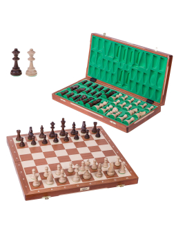 Schach Turnier Nr. 6 - Mahagoni Exlusiv- Schach Shop - sklep-szachy.mom