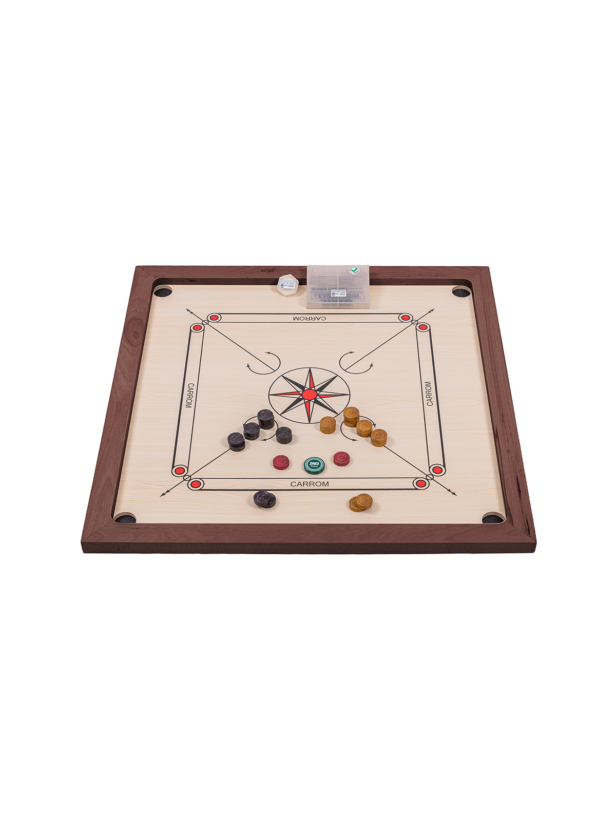 Indisches Billard - Carrom 850 Lux - sklep-szachy.mom