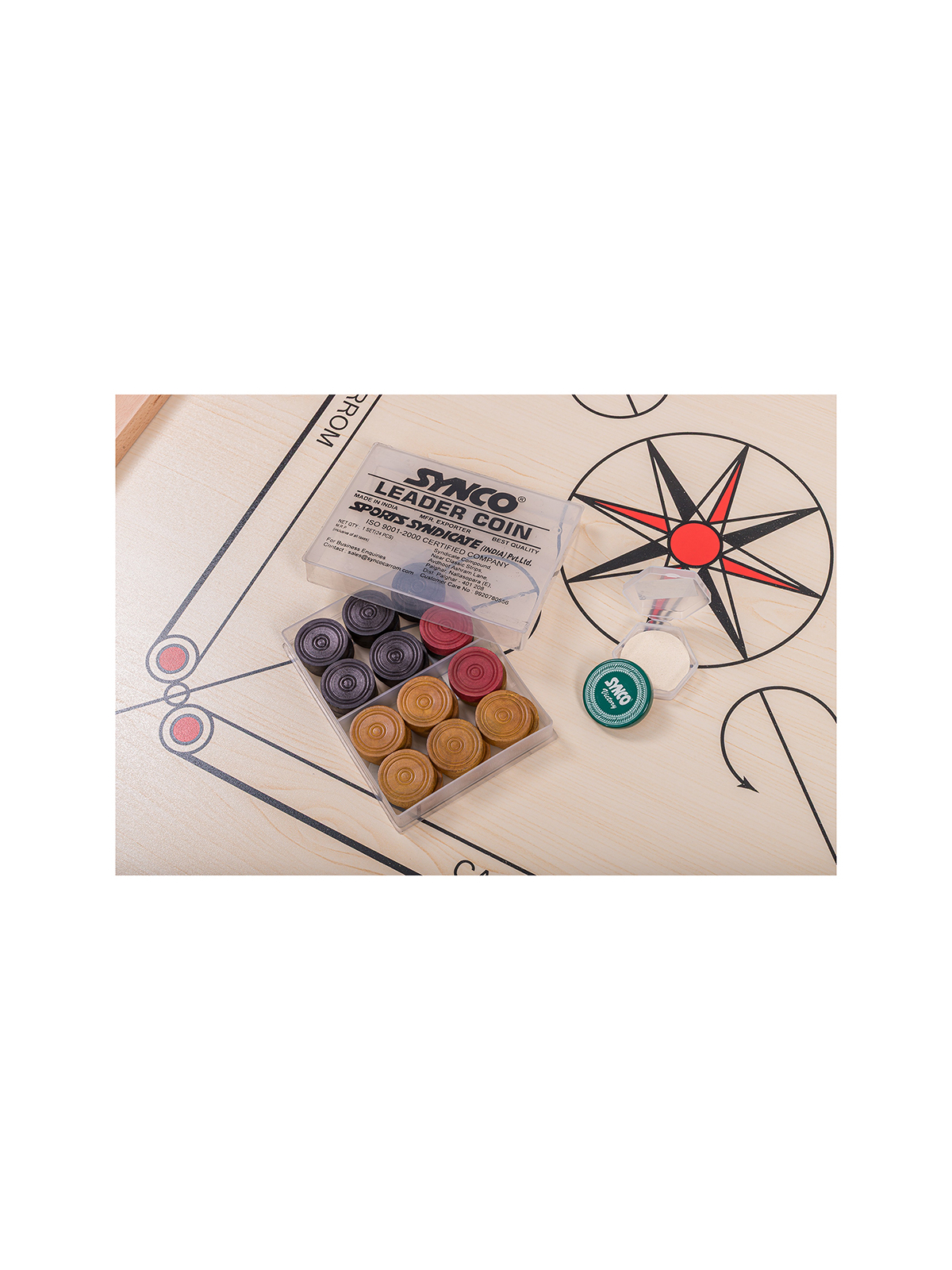 Indian Billiards - Carrom 840 Lux - sklep-szachy.mom